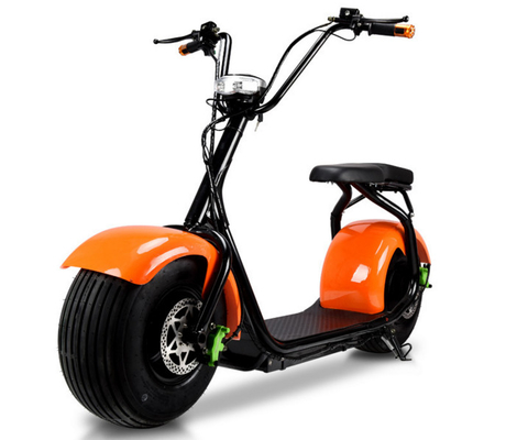 Off Road 2 Wheel All Terrain Mobility Scooter With Big Tires , High Power Citycoco Electric Scooter
