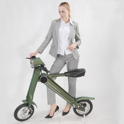 Fashionable Foldable Electric Scooter E Bike Folding Mini Electric Bike 201-500w