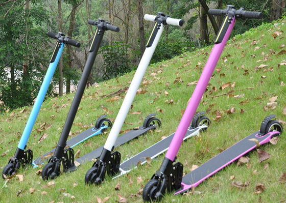 Carbon Fiber 2 Wheel Folding Electric Scooter
